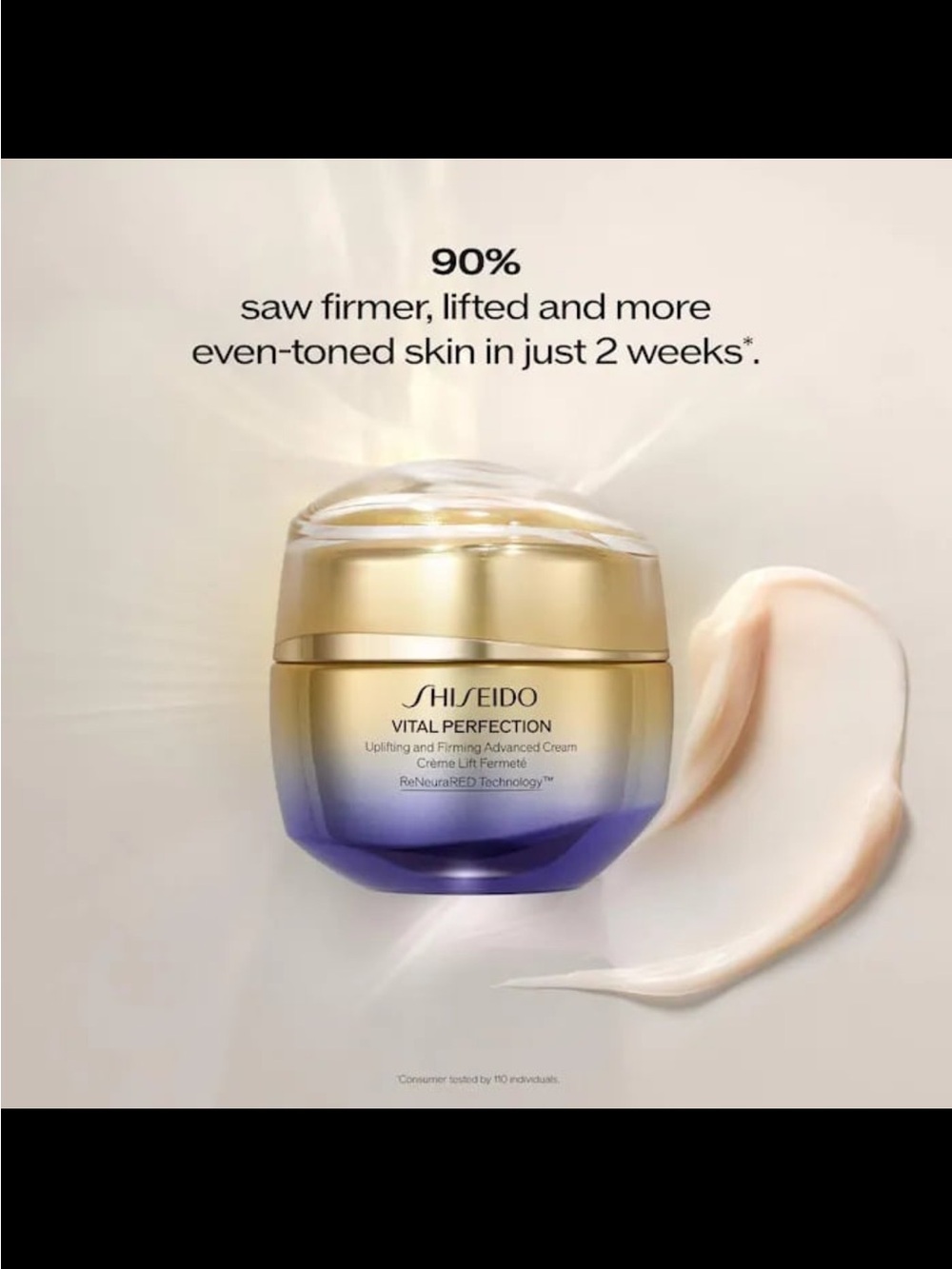 Shiseido Vital Perfection Cream - - Picture 3 of 3